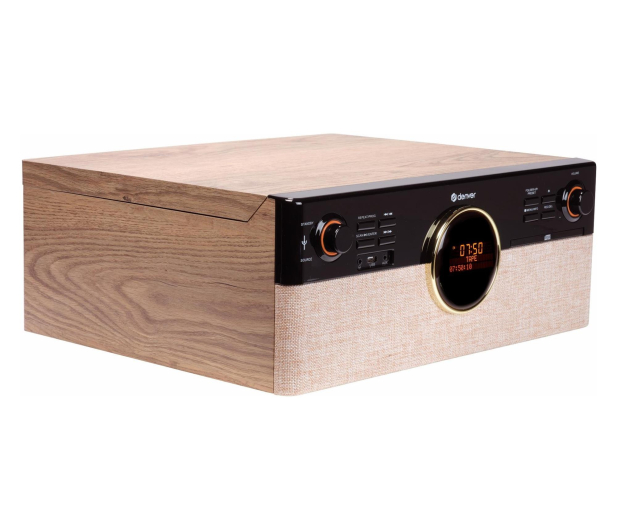 Denver Miniwieża Denver MRD-180 z gramofonem i radio DAB+/FM drewni - 1535052 - zdjęcie 4